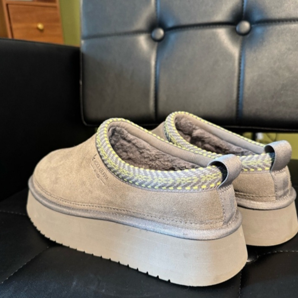 Koolaburra Tan Slip-On Shoes - Picture 2 of 4